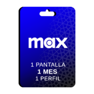 Max   1 Pantalla – 1 Mes