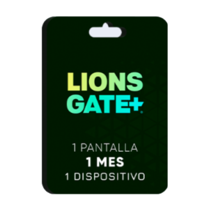 Lions Gate + 1 Pantalla – 1 Mes