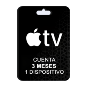 Apple TV 1 Cuenta – 3 Meses