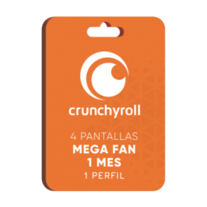 Crunchy Roll 4 Pantallas – 1 Mes