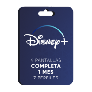 Disney + Original 4 Pantalla – 1 Mes