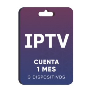 IPTV Cuenta – 1 Mes