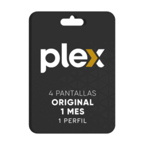 Plex Original 4 Pantalla – 1 Mes