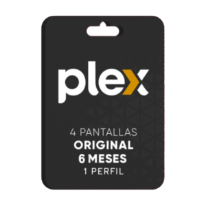 Plex Original 4 Pantalla – 6 Mes