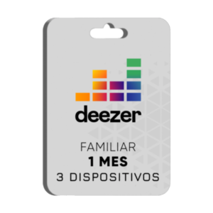 Deezer Familiar – 1 Meses