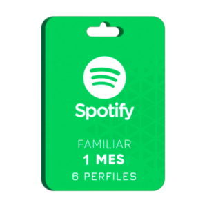 Spotify Familiar – 1 Meses