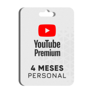 Youtube Premium Personal – 4 Meses