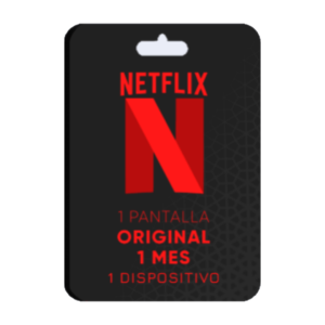 Netflix  Original 1Pantalla – 1 Mes