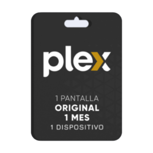 Plex Original 1 Pantalla – 1 Mes